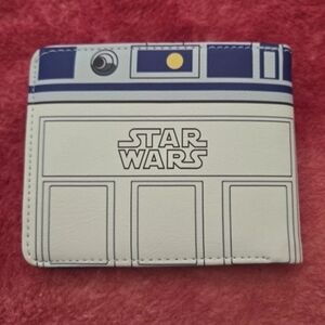 New Star Wars R2D2 Anime Manga Leather Wallet